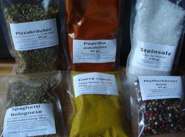 Küchen Starterpaket klein 6 Artikel 490g